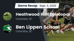 Recap: Heathwood Hall Episcopal  vs. Ben Lippen School 2020