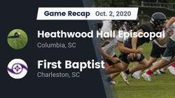 Recap: Heathwood Hall Episcopal  vs. First Baptist  2020