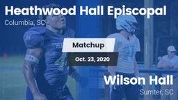 Matchup: Heathwood Hall vs. Wilson Hall  2020