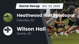 Recap: Heathwood Hall Episcopal  vs. Wilson Hall  2020