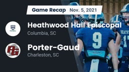 Recap: Heathwood Hall Episcopal  vs. Porter-Gaud  2021