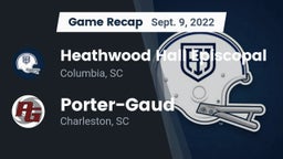 Recap: Heathwood Hall Episcopal  vs. Porter-Gaud  2022