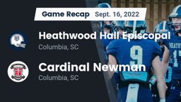 Recap: Heathwood Hall Episcopal  vs. Cardinal Newman  2022