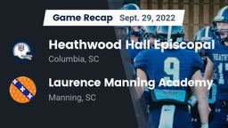 Recap: Heathwood Hall Episcopal  vs. Laurence Manning Academy 2022