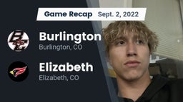 Recap: Burlington  vs. Elizabeth  2022
