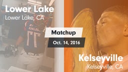 Matchup: Lower Lake vs. Kelseyville  2016