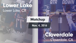Matchup: Lower Lake vs. Cloverdale  2016