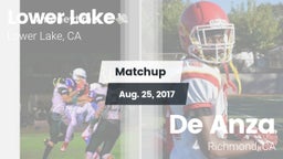 Matchup: Lower Lake vs. De Anza  2017