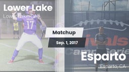 Matchup: Lower Lake vs. Esparto  2017