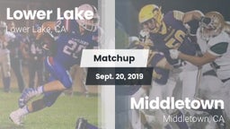 Matchup: Lower Lake vs. Middletown  2019