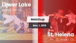 Matchup: Lower Lake vs. St. Helena  2019