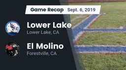 Recap: Lower Lake  vs. El Molino  2019