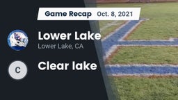Recap: Lower Lake  vs. Clear lake 2021