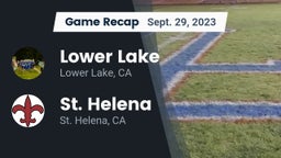 Recap: Lower Lake  vs. St. Helena  2023