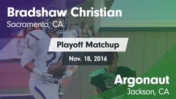 Matchup: Bradshaw Christian vs. Argonaut  2016