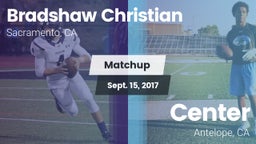 Matchup: Bradshaw Christian vs. Center  2017