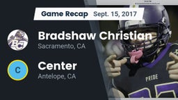 Recap: Bradshaw Christian  vs. Center  2017