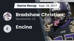 Recap: Bradshaw Christian  vs. Encina 2017