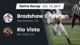 Recap: Bradshaw Christian  vs. Rio Vista  2017