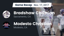 Recap: Bradshaw Christian  vs. Modesto Christian  2017
