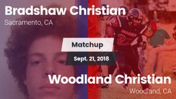 Matchup: Bradshaw Christian vs. Woodland Christian  2018