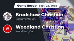 Recap: Bradshaw Christian  vs. Woodland Christian  2018