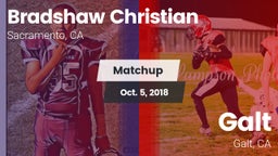 Matchup: Bradshaw Christian vs. Galt  2018