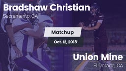Matchup: Bradshaw Christian vs. Union Mine  2018