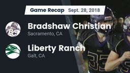 Recap: Bradshaw Christian  vs. Liberty Ranch  2018