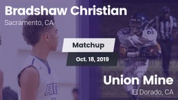 Matchup: Bradshaw Christian vs. Union Mine  2019