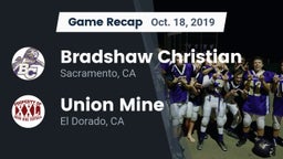 Recap: Bradshaw Christian  vs. Union Mine  2019