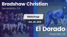 Matchup: Bradshaw Christian vs. El Dorado  2019