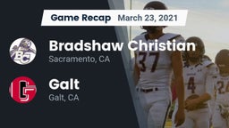 Recap: Bradshaw Christian  vs. Galt  2021
