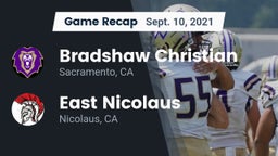 Recap: Bradshaw Christian  vs. East Nicolaus  2021