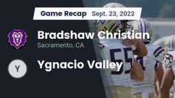 Recap: Bradshaw Christian  vs. Ygnacio Valley 2022