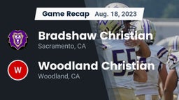 Recap: Bradshaw Christian  vs. Woodland Christian  2023