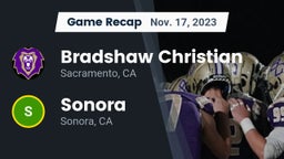 Recap: Bradshaw Christian  vs. Sonora  2023