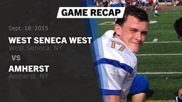 Recap: West Seneca West  vs. Amherst  2015