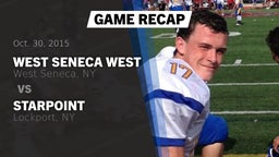 Recap: West Seneca West  vs. Starpoint  2015