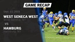 Recap: West Seneca West  vs. Hamburg  2015