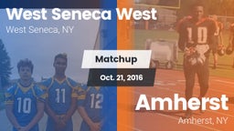 Matchup: West Seneca West vs. Amherst  2016