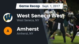 Recap: West Seneca West  vs. Amherst  2017