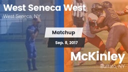 Matchup: West Seneca West vs. McKinley  2017
