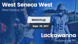 Matchup: West Seneca West vs. Lackawanna  2017