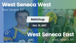 Matchup: West Seneca West vs. West Seneca East  2017