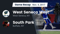 Recap: West Seneca West  vs. South Park  2017