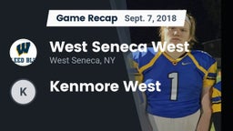 Recap: West Seneca West  vs. Kenmore West 2018