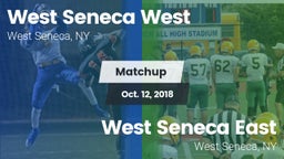Matchup: West Seneca West vs. West Seneca East  2018