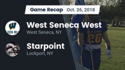 Recap: West Seneca West  vs. Starpoint  2018