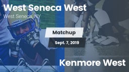 Matchup: West Seneca West vs. Kenmore West 2019